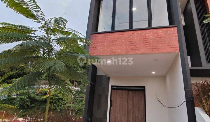 Rumah Modern Minimalis 2 Lantai Konsep Milenial di Sawangan Depok 2