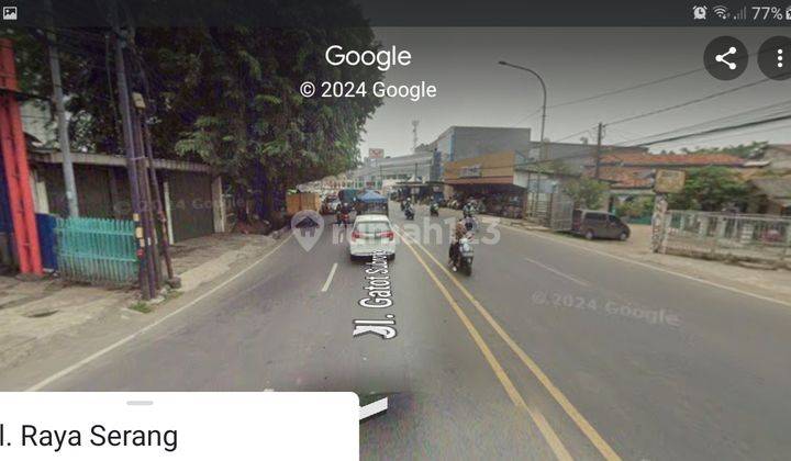 Dijual Ruko & kavling tanah Strategis di Jl. Gatot Subroto, Cimone, Tangerang  2