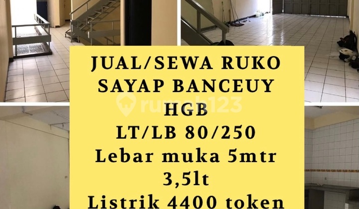 Ruko Banceuy bisa Sewa 3.5 Lantai di Kompleks Ruko Banceuy Belakang Factory Bandung, Asia Afrika Ruko Banceuy bisa Sewa 3.5 Lantai di Kompleks Ruko Banceuy Belakang Factory Bandung, Asia Afrika