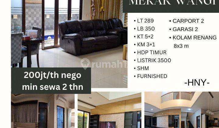 Rumah 2 Lantai Bagus Furnished Di Mekar Wangi Bandung Rumah Kontrakan Furnished Bagus di Kompleks Mekar Wangi Bandung, Mekar Wangi 1