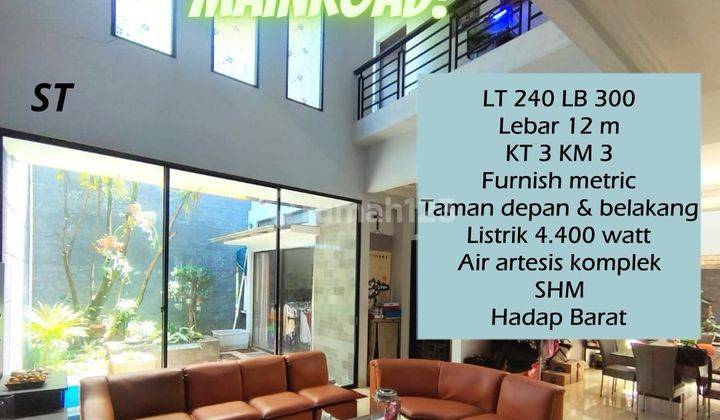 Turun Harga Rumah Cantik Furnished Metric Harga 5.2 Milyar Di Setraduta Mainroad Bandung Furnished Shm - Sertifikat Hak Milik Bagus Di Kompleks Setraduta Bandung, Setra Duta 1