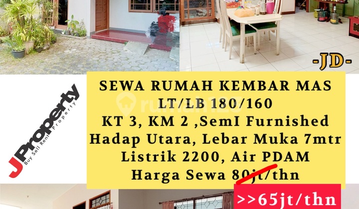 Twin House Bandung Semi-Finished Semi-Furnished Good Rental House in the Twin House Bandung Complex, Pasir Luyu