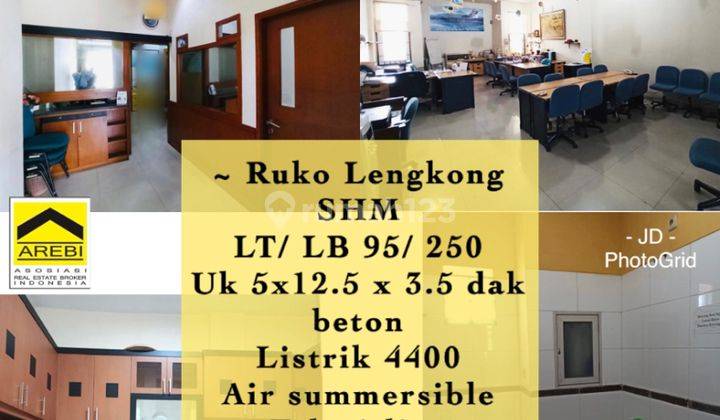 Ruko 3.5 Lantai Lokasi Strategis Di Lengkong Besar Bandung 1