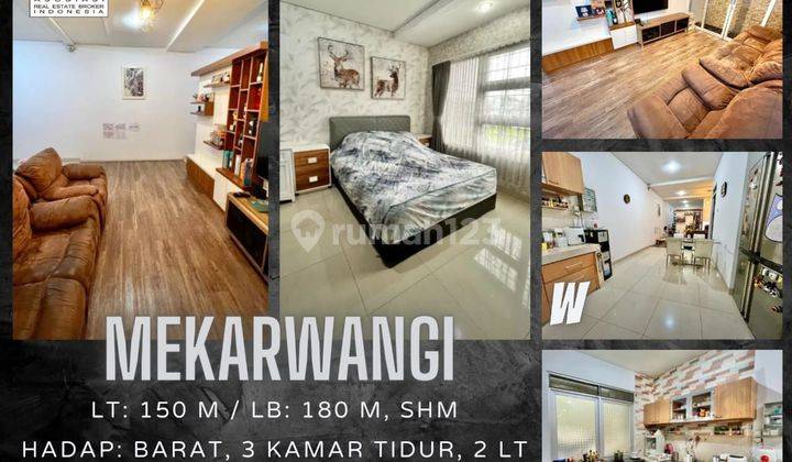 Rumah 2 Lantai Harga 3 Milyar Di Mekar Wangi Bandung SHM - Sertifikat Hak Milik Bagus di Kompleks Mekar Wangi Bandung, Mekar Wangi Semi Furnished 1