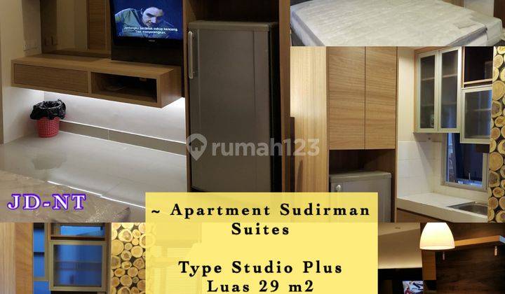 Apartemen Studio Plus Luas 29m2 Lantai 19 Furnished Di Sudirman Suites Apartment Bandung