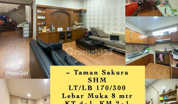 Rumah Terawat Langka Luas 170 Meter Di Taman Sakura Soekarno Hatta Bandung  Semi Furnished Bagus Shm - Sertifikat Hak Milik Di Kompleks Taman Sakura Bandung, Soekarno Hatta Rumah Semi Furnished Bagus Shm - Sertifikat Hak Milik Rumah di Kompleks Taman Saku 1