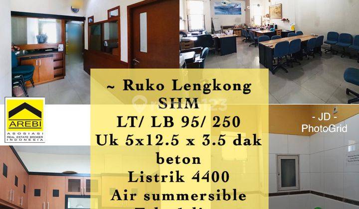 Ruko 3.5 Lantai Di Lengkong Besar Bandung Ruko di Jalan Lengkong Besar Bandung, Lengkong 250 m² SHM - Sertifikat Hak Milik Unfurnished 1