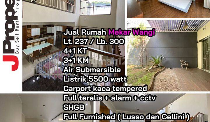 Rumah Furnished Bagus Terawat Siap Huni 2 Lantai Di Kompleks Mekar Wangi Bandung Rumah Furnished Bagus HGB - Hak Guna Bangun di Kompleks Mekar Wangi Bandung, Mekar Wangi 2