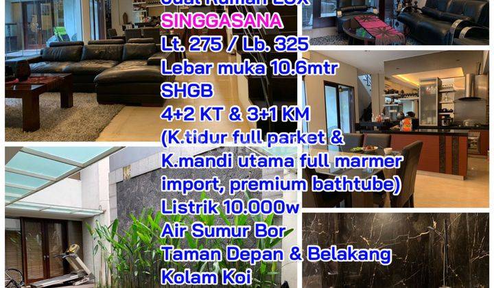 Rumah Lux 2 Lantai Kavling Eksklusif Di Singgasana Pradana Bandung Semi Furnished Shm - Sertifikat Hak Milik Bagus Di Kompleks Singgasana Pradana Bandung, Mekar Wangi Rumah Rumah Semi Furnished Bagus Shm - Sertifikat Hak Milik di Kompleks Singgasana Prada 1