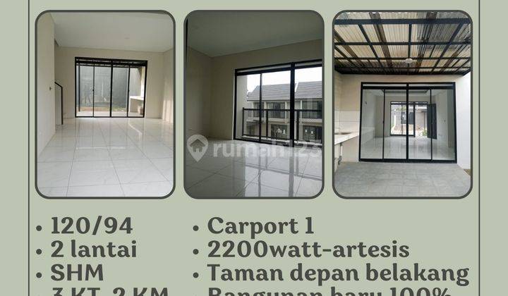 Rumah Baru 2 Lantai Murah Harga 2,35 Milyar Di Tatar Baru Tarubhawana KBP Bandung Rumah Unfurnished Baru SHM - Sertifikat Hak Milik di Tatar Tarubhawana Bandung, Kota Baru Parahyangan 1