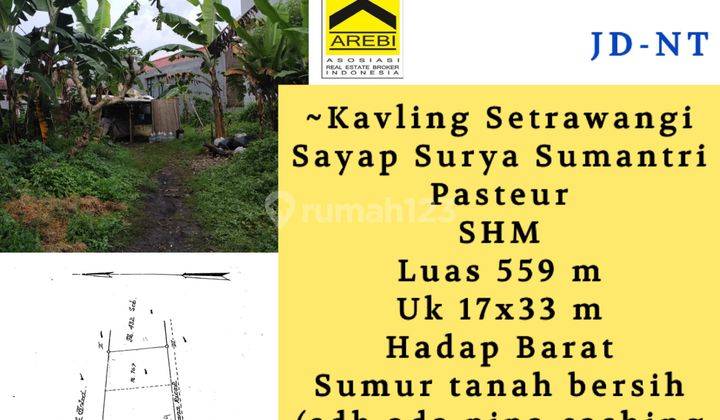 Kavling di Setrawangi Pasteur Bandung Utara 1