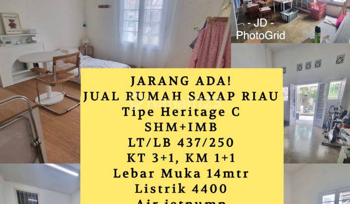 Rumah Heritage Tipe C Harga 8,74 Milyar Di Sayap Riau Bandung Rumah Bagus Shm - Sertifikat Hak Milik Di Sayap Riau Bandung, Riau Rumah Unfurnished Good Di Sayap Riau Bandung, Riau SHM 1