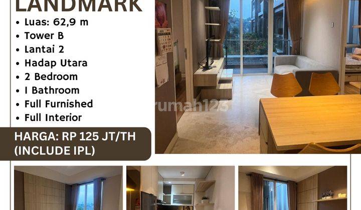 Apartemen Furnished 2 Bedrooms Di Landmark Residence Bandung Apartemen Landmark Residence 2 Kamar Tidur Furnished Bagus 1