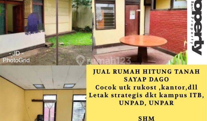 Rumah Hitung Tanah Sayap Dago Harga 4.2 Milyar Cocok Untuk Kost Lokas Dekat Itb Unpad Unpar Rumah Butuh Renovasi Shm - Sertifikat Hak Milik Di Sayap Dago Bandung, Sayap Dago Rumah 2