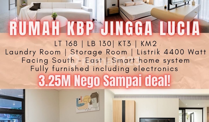 Rumah Renovasi Furnished Bagus Di Jingganagara Kbp Bandung
