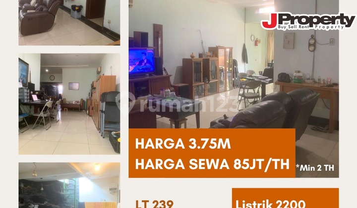 Rumah Mekar Wangi Bandung Bagus Harga 3.75 Miliar Rupiah SHM