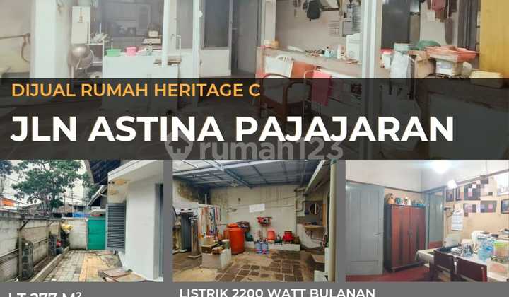 Rumah Sayap Pajajaran Strategis Tengah Kota Bandung SHM di Pajajaran
