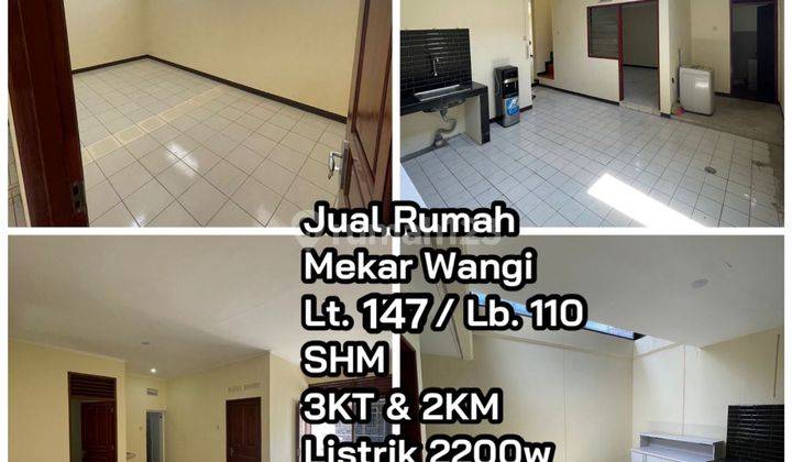 Rumah Harga 2,1 Milyar Di Mekar Wangi Bandung Rumah Bagus SHM - Sertifikat Hak Milik di Kompleks Mekar Wangi Bandung, Mekar Wangi 1