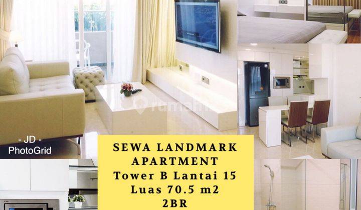 Apartemen 2 Bedrooms Furnished Baru Di Landmark Residence Bandung  Apartemen Landmark Residence 2 Kamar Tidur Furnished Baru 1