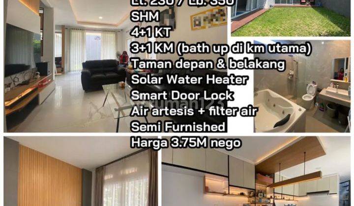 Rumah Renovasi Semi Furnished Bagus Murah Di Jingganagara Kbp Bandung Sudah Renovasi Rumah Semi Furnished Shm - Sertifikat Hak Milik Di Tatar Jingganagara Kbp Bandung, Kota Baru Parahyangan 1