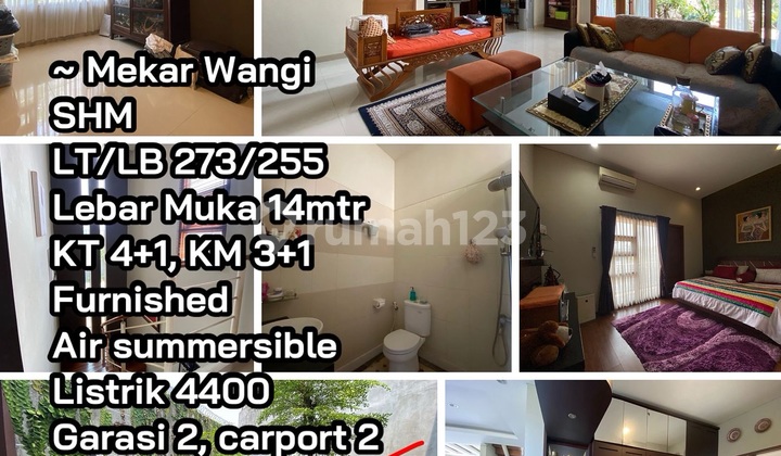 Rumah Bagus 2 Lantai Mekar Wangi Bandung Shm Di Mekar Wangi Bandung, Mekar Wangi