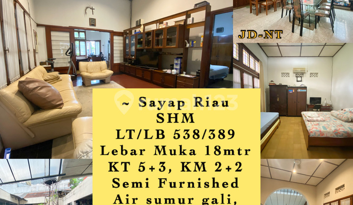Riau Wing House Bandung Good Wide Frontage 18 Meter SHM in Riau Riau Wing House Bandung Good Wide Frontage 18 Meter SHM in Riau