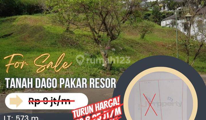 Tanah Murah Luas 573 Meter Harga 6,75 Juta Per Meter Di Dago Pakar Resort Bandung Tanah di Dago Pakar Resort Bandung, Dago Pakar HGB - Hak Guna Bangun 573 Squaremeter 1