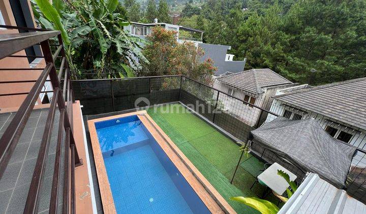 Rumah Vila Dago Pakar Bagus Murah Ada Kolam Renang Vila di Dago Pakar 220.0 m² SHM 1