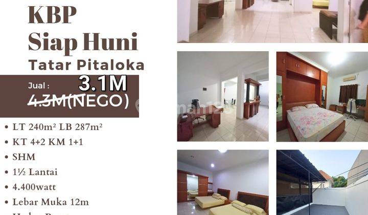 Rumah Siap Huni Di Tatar Pitaloka Kbp Bandung Rumah Semi Furnished Bagus SHM - Sertifikat Hak Milik di Tatar Pitaloka KBP Bandung, Kota Baru Parahyangan 1