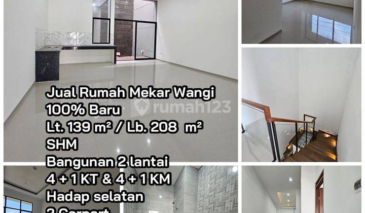 Rumah Baru 2 Lantai Hadap Selatan Di Mekar Wangi Bandung Rumah Unfurnished Baru SHM - Sertifikat Hak Milik di Kompleks Mekar Wangi Bandung, Mekar Wangi 1