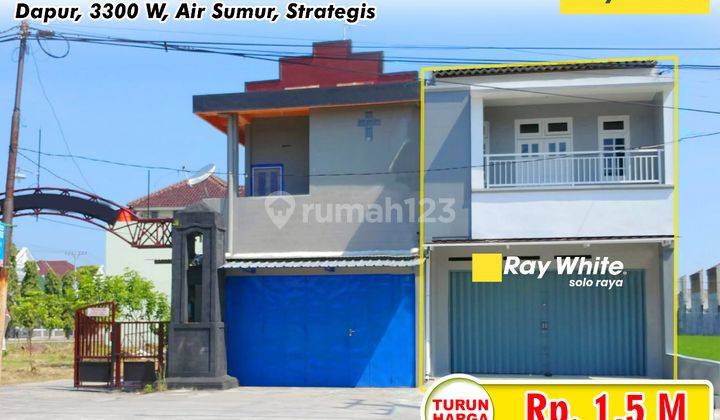 Dijual Ruko Baru Renovasi di Jl. Raya Djlopo, Solo Baru 1