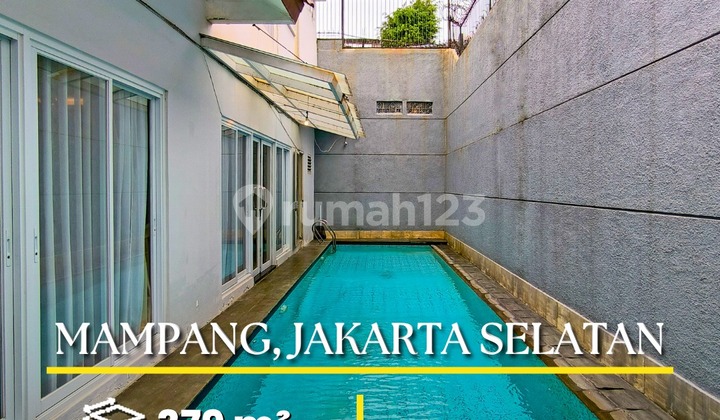 Rumah DiJual di Mampang, Jaksel, Mewah Siap Huni 1