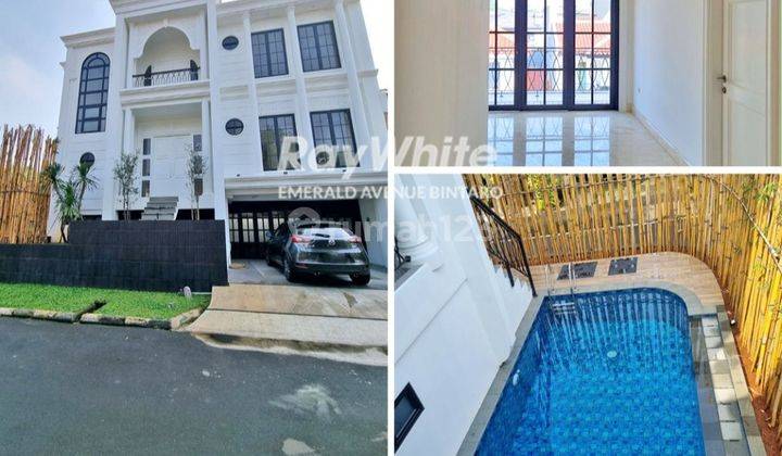 Rumah Mewah Dengan Pool Di Puri Bintaro, Sektor 9 1