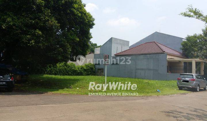 Kavling Hook 327m² Siap Bangun di Kencana Loka Bsd 1