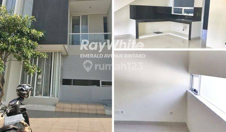 Murah, Rumah Lt 90 SHM 2 Lantai Discovery Aluvia Bintaro Jaya 1