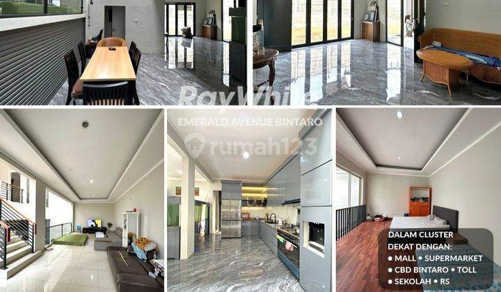 Rumah Lt 258 Kebayoran Village Bintaro Jaya, Siap Huni Dekat Tol 1