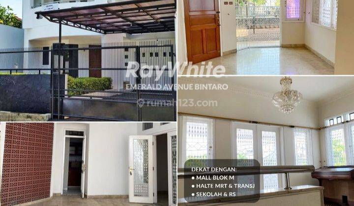 Rumah Bagus Dijual Di Wijaya, Jaksel, Lt 220 Dengan 3 Kamar Tidur 1