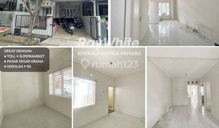 Rumah Murah 1 Lantai di Graha Bintaro, Dekat Tol 1