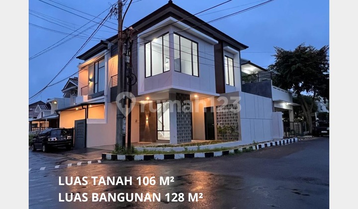 Rumah Brand New Hoek Di Sektor 9 Bintaro Jaya