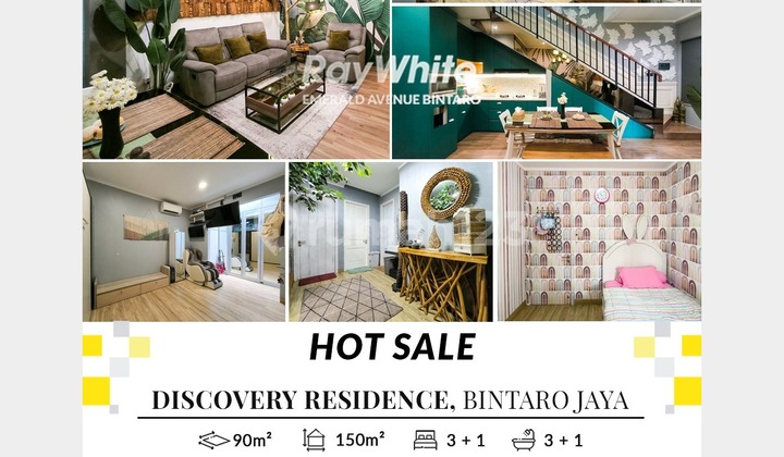House For Sale Discovery Aluvia, Good Ready to Live In, Bintaro Jaya 1