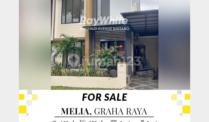 Rumah Bagus Di Melia Graha Raya Dekat Alam Sutra Dan Bintaro 1