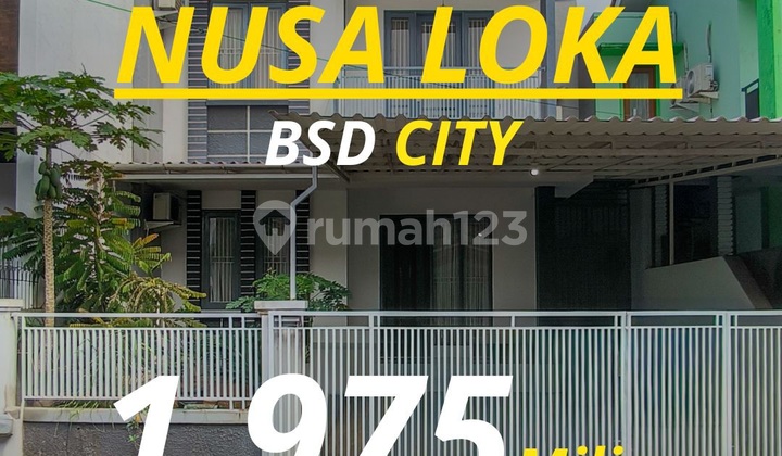 House For Sale in Nusa Loka BSD, Ready to Occupy at an Attractive Price 1