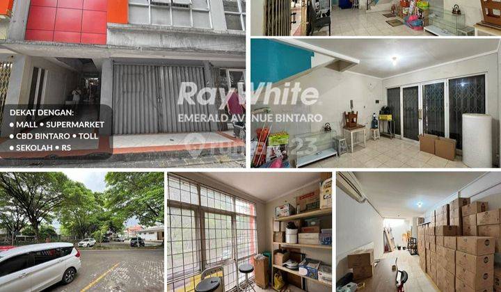 Ruko Murah 2 Lantai Di Pasar Modern Bintaro, Strategis 1