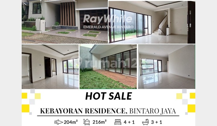 House for Sale in Kebayoran Bintaro, Split Level, Nice, Move-in Ready 1