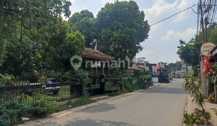 DiJual Tanah 2900 m² Pinggir Jalan Raya Serua Ciputat