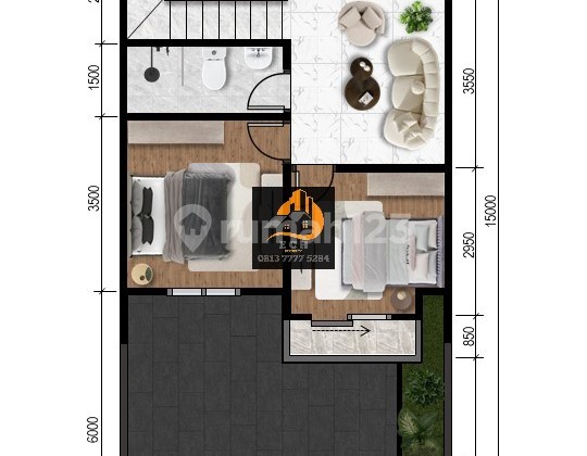 Th14.Rumah Baru Dlm Komplek di Pondok Bambu Duren Sawit Jaktim 2