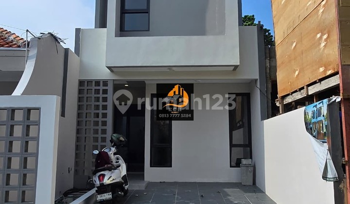 Th22.Rumah Baru Modern Minimalis Dkt Arion di Kayu Putih Jaktim