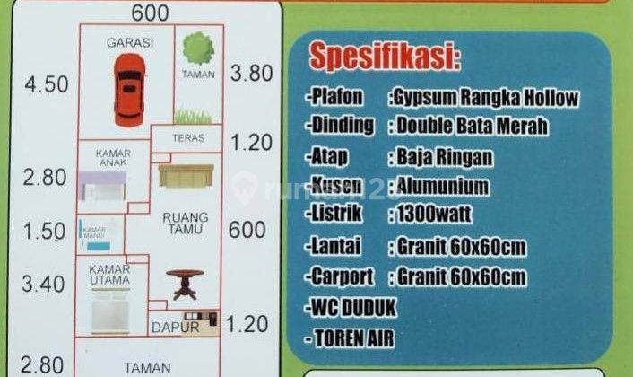 Ss.cluster Luas 90 Full Bata Merah Akses Jln 2 Mobil di Bekasi 19
