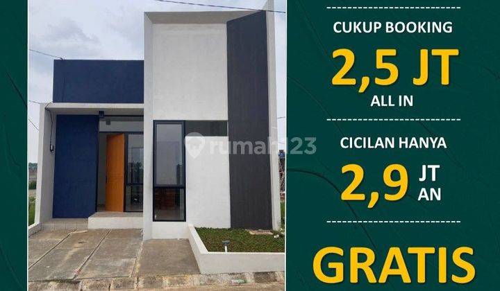 S582.rumah Cluster Mewah Hny 400 Jtan Booking 2,5jt Langsung Akad 1