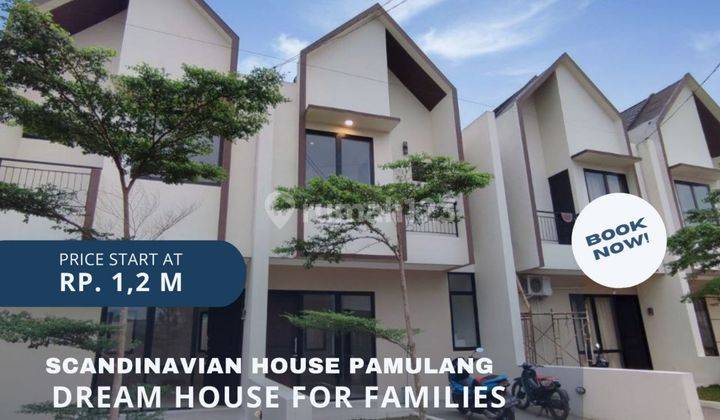 317.hanya 1m an Udah Dpt Rumah Mewah Skandinavian Hny 10jt Akad 1